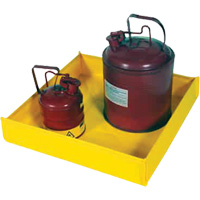Flexible Ultra-Utility Tray&reg;, 12" L x 12" W x 4.8" H, 1.5 US Gal. Spill Capacity NRZ Safety Inc.