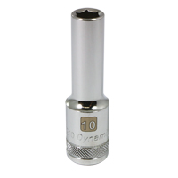 Douille m&eacute;trique, 10 mm, Prise 1/2", 6 pans, Profond NRZ Safety Inc.