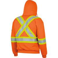 338SF Capuche &agrave; fermeture &eacute;clair ignifug&eacute;e, Hommes, T-Grand, Orange haute visibilit&eacute;, 22 cal/cm² NRZ Safety Inc.