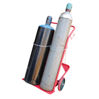 Chariot pour bouteilles, Roues Caoutchouc moul&eacute;, Base de 25-1/2"la x 7"lo, 350 lb NRZ Safety Inc.