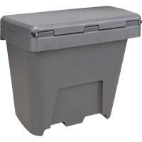 Salt & Sand Storage Bins, With Hasp, 21" x 27" x 26", 4.24 cu. ft., Grey NRZ Safety Inc.