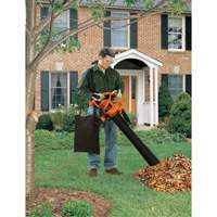 Souffleur/aspirateur/broyeur de feuilles, Vitesse d'air 210 mi/h, &eacute;lectrique NRZ Safety Inc.