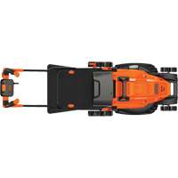 Lawn Mower with Comfort Grip Handle, Push Walk-Behind, Electric, 17" Cutting Width NRZ Safety Inc.