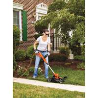 3-in-1 Compact Mower, Push Walk-Behind, Electric, 12" Cutting Width NRZ Safety Inc.