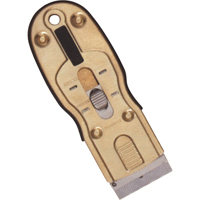 Ergonomic Razor Scrapers, Carbon Steel Blade, 1-1/2" Wide, Rubber Handle NRZ Safety Inc.