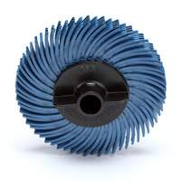 Scotch-Brite Radial Bristle Disc, Aluminum Oxide, 400 Grit, 2" Dia. NRZ Safety Inc.