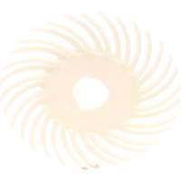 Scotch-Brite Radial Bristle Disc SR, Ceramic, 2" Dia. NRZ Safety Inc.