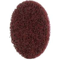 Disque de conditionnement de surface Roloc Scotch-Brite, 1" dia., Grain Moyen, Oxyde d'aluminium NRZ Safety Inc.