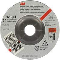 Meule &agrave; moyeu d&eacute;port&eacute;, 5" x 27, Oxyde d'aluminium NRZ Safety Inc.