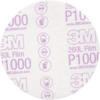 Disque de finition en pellicule Hookit, dia 5", Grain P1000, Oxyde d'aluminium NRZ Safety Inc.