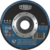 Premium 2 In 1 Thincut Cut-Off Wheel, 4-1/2" x 0.045", 7/8" Arbor, Type 27, Aluminum Oxide, 13300 RPM NRZ Safety Inc.