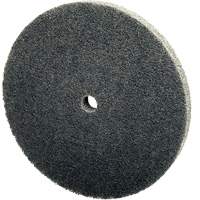 Meule unitaris&eacute;e EXL Scotch-Brite, 3" x 1/4", Arbre de 1/4", Grain de Fin, Carbure de silicium NRZ Safety Inc.