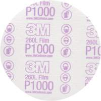 Disque de finition en pellicule Hookit, dia 6", Grain P1000, Oxyde d'aluminium, Ruban NRZ Safety Inc.