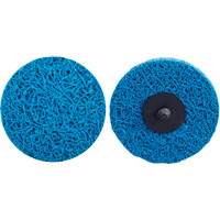 Meule abrasive non tiss&eacute;e &agrave; changement rapide Vortex Rapid Blend, 3" dia., Grain Moyen, Oxyde d'aluminium NRZ Safety Inc.