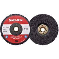 Disque  Clean and Strip  XT Pro Scotch-Brite, 4-1/2" dia., Grain Extra grossier, Carbure de silicium NRZ Safety Inc.