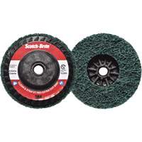 Disque extra coupe  Clean and Strip  XT Pro Scotch-Brite, 4-1/2" dia., Grain Extra grossier, Oxyde d'aluminium NRZ Safety Inc.