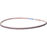Courroie en toile pour ponceuse Metalite, 3/8" la x 13" lo, Oxyde d'aluminium, Grain Cors&eacute;/P80 NRZ Safety Inc.