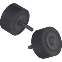 2" x 1" x 1/4" Rubber Cushion Polishing Wheel 45129 NRZ Safety Inc.