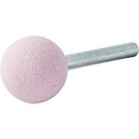 Meule mont&eacute;e vitrifi&eacute;e, A25, Oxyde d'aluminium, 1" dia., 1" lo, 80 Grain NRZ Safety Inc.