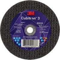 Cubitron 3 Cut-Off Wheel, 4" x 0.035", 3/8" Arbor, Type T1, Ceramic, 21000 RPM NRZ Safety Inc.