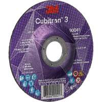 Cubitron 3 Cut-Off Wheel, 4-1/2" x 0.045", 7/8" Arbor, Type T27, Ceramic, 13300 RPM NRZ Safety Inc.