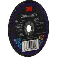 Cubitron 3 Cut-Off Wheel, 3" x 0.063", 3/8" Arbor, Ceramic NRZ Safety Inc.