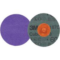 Cubitron 3 Roloc Fibre Disc, 2" Dia., 60+ Grit, Ceramic NRZ Safety Inc.