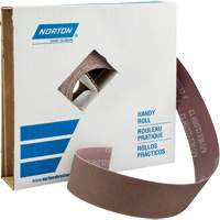 Metalite&reg; K225 Shop Rolls, Aluminum Oxide, 1-1/2" W x 150' L, 40 Grit NRZ Safety Inc.