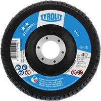 Disque &agrave; lamelles 2-en-1, 4-1/2" x 22,5 mm, Type 27A, Grain 60, C&eacute;ramique d'alumine NRZ Safety Inc.