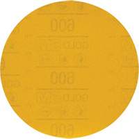 Hookit Gold Abrasive Disc 09260, 6" Dia., 600 Grit, Aluminum Oxide, C-Weight NRZ Safety Inc.