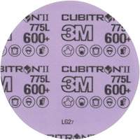 Disque en pellicule Cubitron II Hookit, dia 5", Grain 600+, C&eacute;ramique, 3 mil NRZ Safety Inc.
