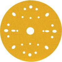 Hookit Gold Abrasive Disc, 6" Dia., 180 Grit, Aluminum Oxide, C-Weight NRZ Safety Inc.
