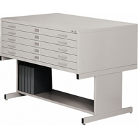 Steel Plan Files, 5 Drawers, 40-3/8" W x 29-3/8" D x 16-1/2" H NRZ Safety Inc.