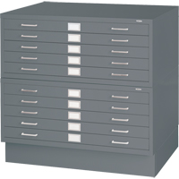 Steel Plan Files, 5 Drawers, 40-3/8" W x 29-3/8" D x 16-1/2" H NRZ Safety Inc.