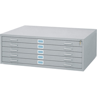 Classeurs en acier pour plans, 5 Tiroirs, 46-3/8" la x 35-3/8" p x 16-1/2" h NRZ Safety Inc.