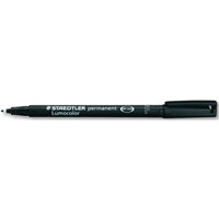 Marqueurs permanents Lumocolor, Fin, Noir NRZ Safety Inc.