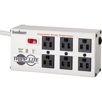 Limiteurs de surtension Isobar, 6 Prises, 2850 J, 1440 W, Cordon 6' NRZ Safety Inc.