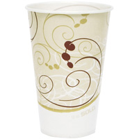 Disposable Cups, Paper, 12 oz., Multi-Colour NRZ Safety Inc.