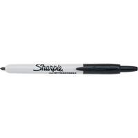 Retractable Permanent Marker, Fine, Black NRZ Safety Inc.