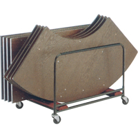 Edge Stacking Table Caddies, 49" W x 31.25" D x 32.25" H NRZ Safety Inc.