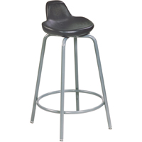 500 Series Stool, Sit/Stand, Adjustable, 18" - 26", Polyurethane Seat, Black NRZ Safety Inc.