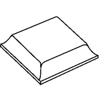 Bumpon Tapered Square Protective Bumpers NRZ Safety Inc.