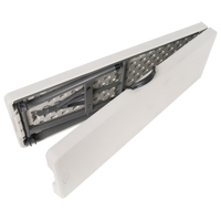 Banc pliant, Poly&eacute;thyl&egrave;ne, 72" lo x 12" la x 17" h NRZ Safety Inc.