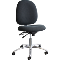 ESD (Electrostatic Dissipative) Shoptech Seating, Fabric, Black, 275 lbs. Capacity NRZ Safety Inc.