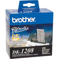 DK Series Address Labels, 1-1/2" W x 3-1/2" L, White NRZ Safety Inc.