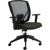 Task Chairs, Fabric, Charcoal, 300 lbs. Capacity NRZ Safety Inc.