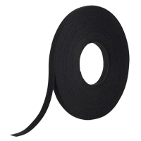 One-Wrap&reg; Fastener Tape, Hook & Loop, 25 yds x 1/2", Self-Grip, Black NRZ Safety Inc.