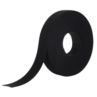 One-Wrap&reg; Fastener Tape, Hook & Loop, 25 yds x 1", Self-Grip, Black NRZ Safety Inc.