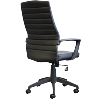 Activ A-128 Office Chair, Polyurethane, Black, 275 lbs. Capacity NRZ Safety Inc.