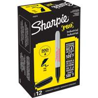 Pro Permanent Marker, Fine, Black NRZ Safety Inc.